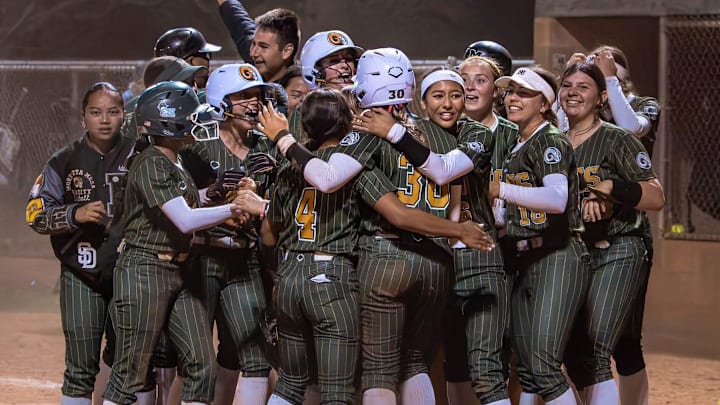 The Murrieta Mesa Rams softball team are 18-0 overall and 7-0 in the Southwestern League.