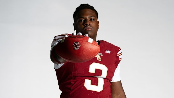 2026 Boston College commit Gavin Neil during his official visit to Chestnut Hill 2026 Boston College commit Gavin Neil during his official visit to Chestnut Hill