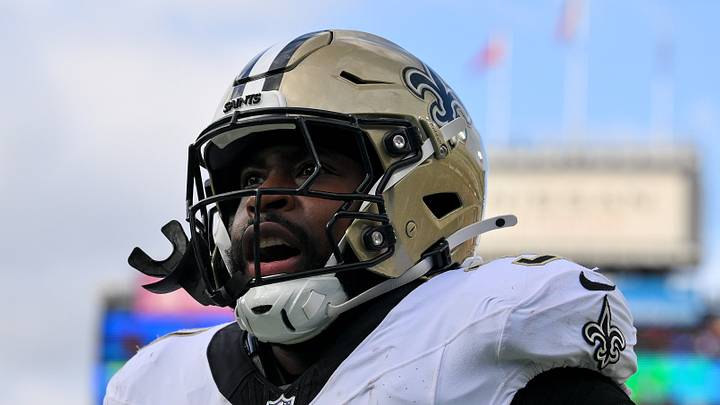 New Orleans Saints running back Audric Estime