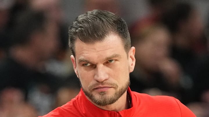 Portland Trail Blazers head coach Tiago Splitter during the second half.