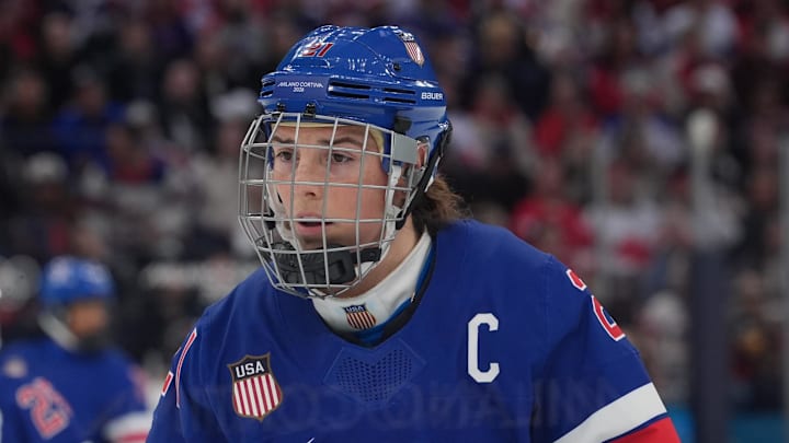 Hilary Knight called the men’s team’s call with President Trump a “quick lapse.”