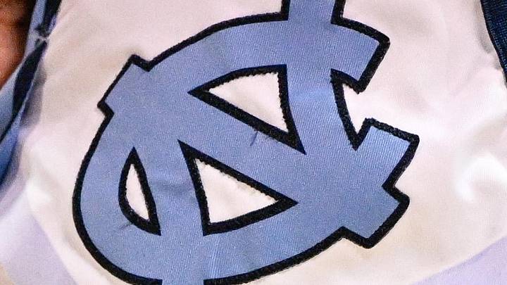 Jan 3, 2026; Dallas, Texas, USA; A view of the North Carolina Tar Heels logo on the shorts of forward Caleb Wilson (8) during the second half against the SMU Mustangs at Moody Coliseum. Mandatory Credit: Jerome Miron-Imagn Images Jan 3, 2026; Dallas, Texas, USA; A view of the North Carolina Tar Heels logo on the shorts of forward Caleb Wilson (8) during the second half against the SMU Mustangs at Moody Coliseum. Mandatory Credit: Jerome Miron-Imagn Images