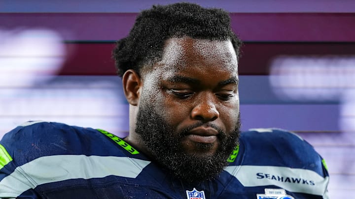 Anthony Bradford of the Seattle Seahawks Anthony Bradford of the Seattle Seahawks