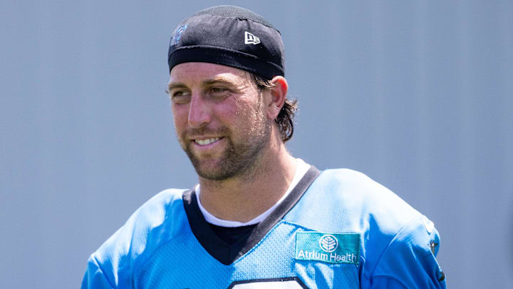 Carolina Panthers wide receiver Adam Thielen