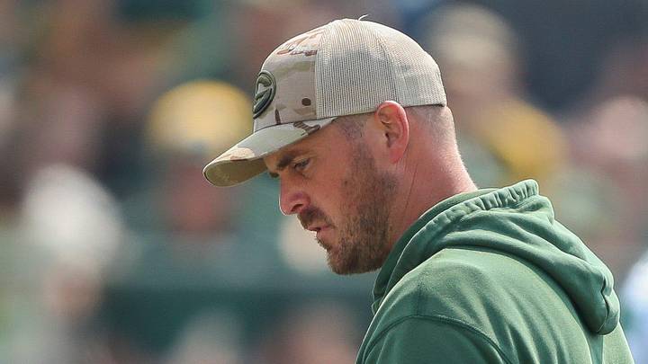 Green Bay Packers quarterbacks coach Sean Mannion Green Bay Packers quarterbacks coach Sean Mannion
