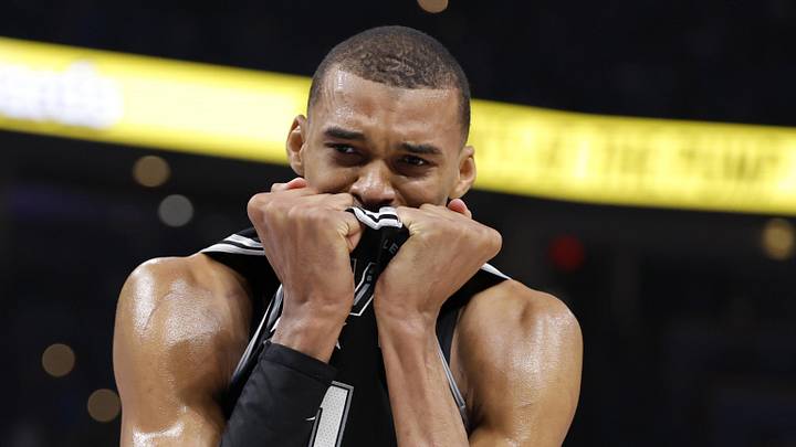 May 30, 2026; Oklahoma City, Oklahoma, USA; San Antonio Spurs forward Victor Wembanyama (1) : Alonzo Adams-Imagn Images May 30, 2026; Oklahoma City, Oklahoma, USA; San Antonio Spurs forward Victor Wembanyama (1) : Alonzo Adams-Imagn Images