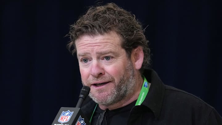 Seattle Seahawks general manager John Schneider speaks Seattle Seahawks general manager John Schneider speaks