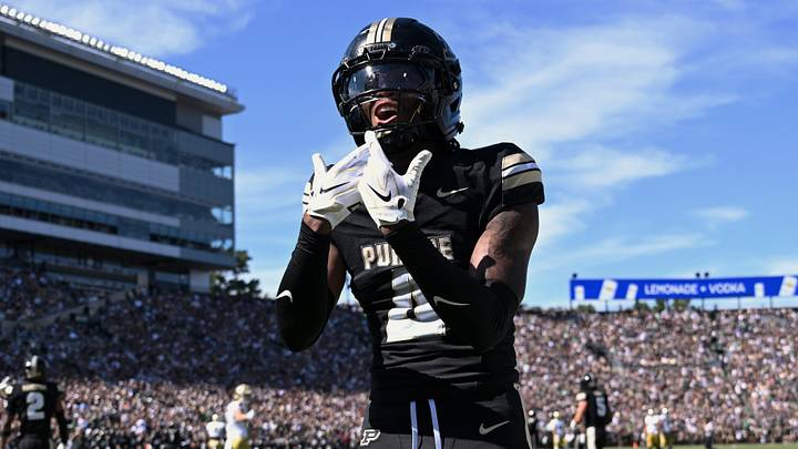 Sep 26, 2026; West Lafayette, Indiana, USA; Purdue Boilermakers defensive back Hudauri Hines (4). Sep 26, 2026; West Lafayette, Indiana, USA; Purdue Boilermakers defensive back Hudauri Hines (4).