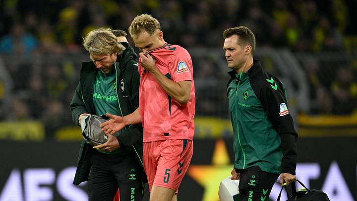 Amos Pieper musste in Dortmund angeschlagen ausgewechselt werden