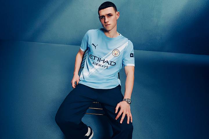 Man City launch 2025/26 home shirt