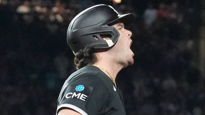 Aug 17, 2026; Chicago, Illinois, USA; Chicago White Sox designated hitter Andrew Benintendi (23) runs the bases after hitting a three-run home run against the Chicago Cubs during the eighth inning at Wrigley Field. Mandatory Credit: David Banks-Imagn Images Aug 17, 2026; Chicago, Illinois, USA; Chicago White Sox designated hitter Andrew Benintendi (23) runs the bases after hitting a three-run home run against the Chicago Cubs during the eighth inning at Wrigley Field. Mandatory Credit: David Banks-Imagn Images