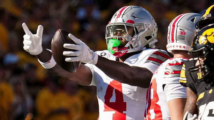 Jeremiah Smith will be stationed at the top of many teams' draft boards.