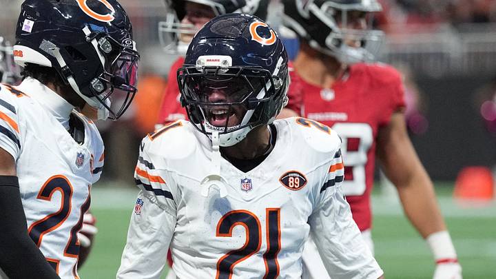 Oct 18, 2026; Atlanta, Georgia, USA; Chicago Bears cornerback Malik Muhammad II (24 Oct 18, 2026; Atlanta, Georgia, USA; Chicago Bears cornerback Malik Muhammad II (24