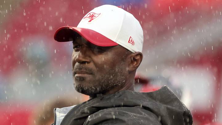 Aug 9, 2025; Tampa, Florida, USA; Tampa Bay Buccaneers head coach Todd Bowles prior to the game against the Tennessee Titians at Raymond James Stadium. Mandatory Credit: Kim Klement Neitzel-Imagn Images Aug 9, 2025; Tampa, Florida, USA; Tampa Bay Buccaneers head coach Todd Bowles prior to the game against the Tennessee Titians at Raymond James Stadium. Mandatory Credit: Kim Klement Neitzel-Imagn Images