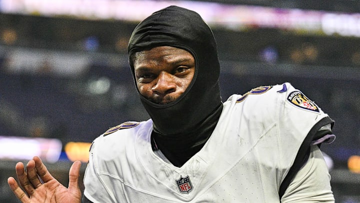 Baltimore Ravens quarterback Lamar Jackson