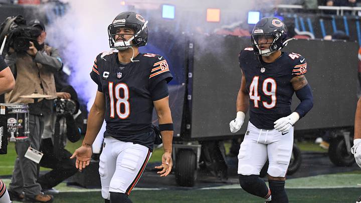 Chicago Bears quarterback Caleb Williams. Chicago Bears quarterback Caleb Williams.