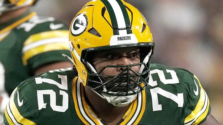 Green Bay Packers guard Laken Tomlinson helped solve the issues at left guard. Now, he will start at right guard. Green Bay Packers guard Laken Tomlinson helped solve the issues at left guard. Now, he will start at right guard.