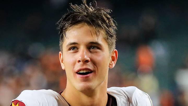 Washington Commanders wide receiver Luke McCaffrey 