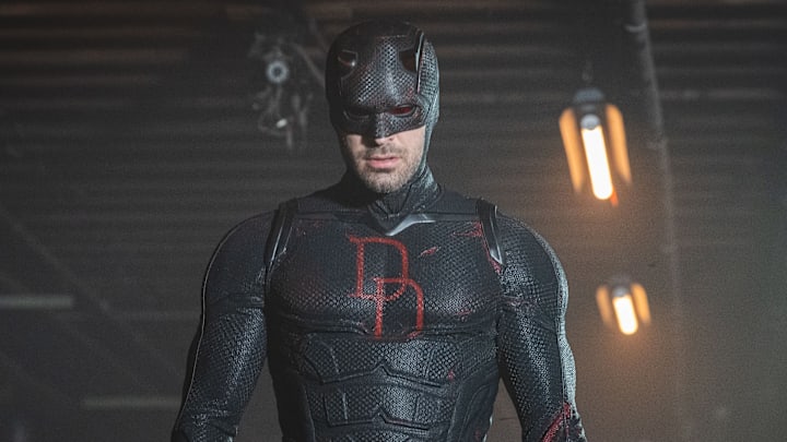 Matt Murdock/Daredevil (Charlie Cox) in Marvel Television's DAREDEVIL: BORN AGAIN SEASON 2, exclusively on Disney+. Photo by Jojo Whilden. © 2026 MARV Matt Murdock/Daredevil (Charlie Cox) in Marvel Television's DAREDEVIL: BORN AGAIN SEASON 2, exclusively on Disney+. Photo by Jojo Whilden. © 2026 MARV