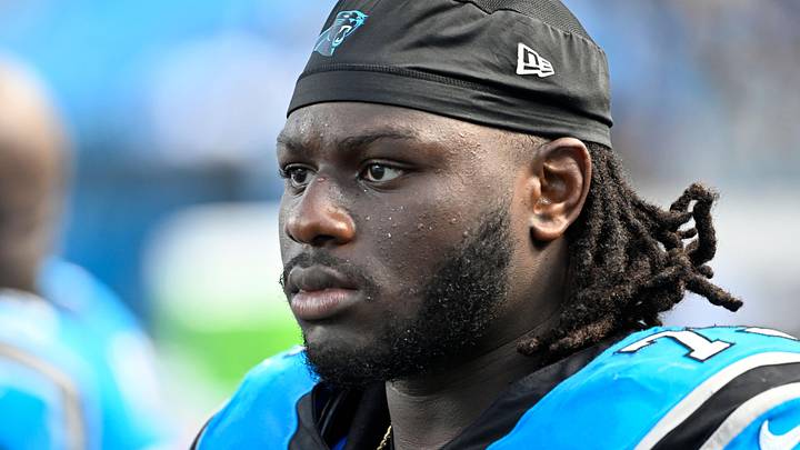 Carolina Panthers offensive tackle Ikem Ekwonu