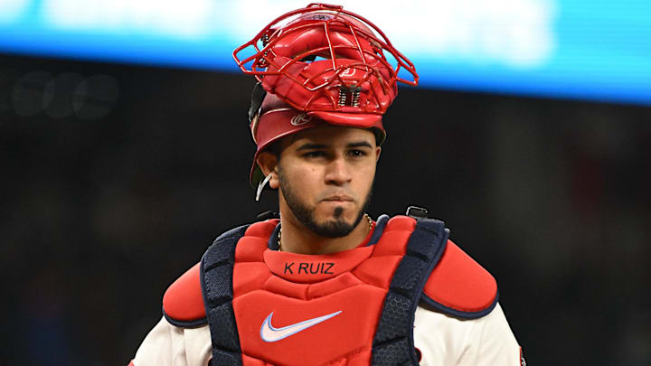 Washington Nationals catcher Keibert Ruiz