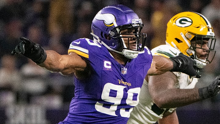 Minnesota Vikings pass rusher Danielle Hunter