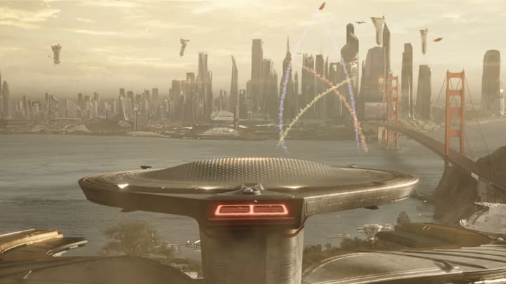 Screengrab from season 1, episode 2 of Star Trek: Starfleet Academy streaming on Paramount+. Photo Credit: Courtesy of Paramount+