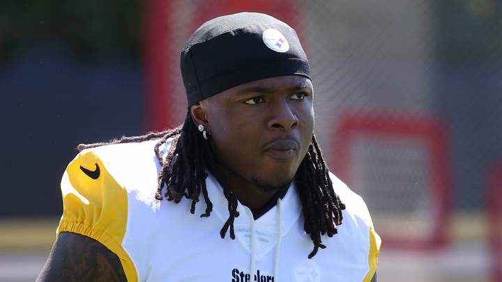 Pittsburgh Steelers running back Kaleb Johnson