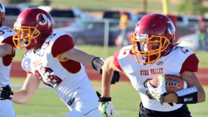 The Star Valley Braves took a big step toward defending their Class 3A state title by winning at Cody. The Star Valley Braves took a big step toward defending their Class 3A state title by winning at Cody.