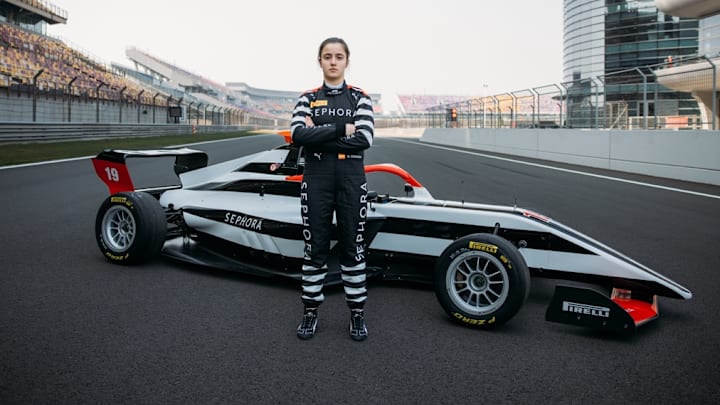 F1 Academy China Test - Sephora and Natalia Granada