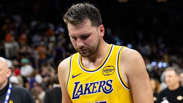 Los Angeles Lakers guard Luka Doncic Los Angeles Lakers guard Luka Doncic