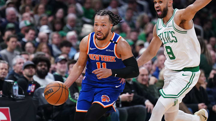 Boston Celtics, Jalen Brunson, New York Knicks, Game 1, Jrue Holiday, Al Horford, Derrick White