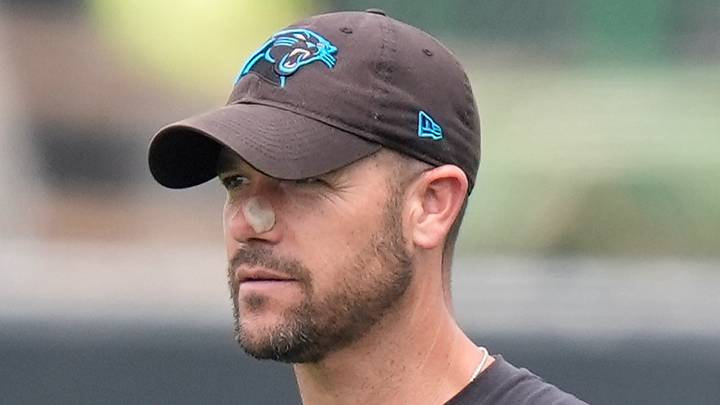 Carolina Panthers head coach Dave Canales (Jim Dedmon-Imagn Images)