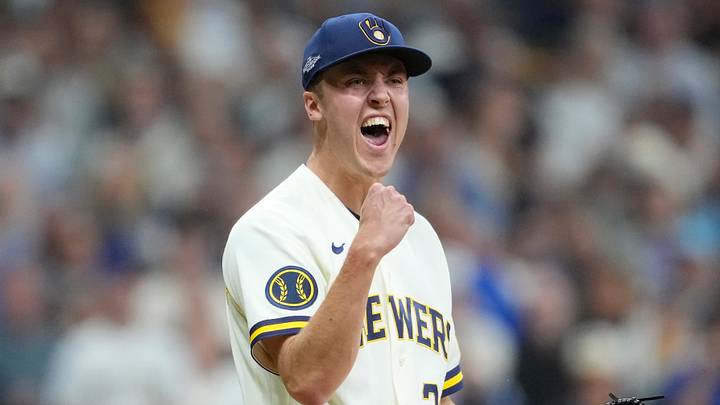 Milwaukee Brewers pitcher Jacob Misiorowski Milwaukee Brewers pitcher Jacob Misiorowski