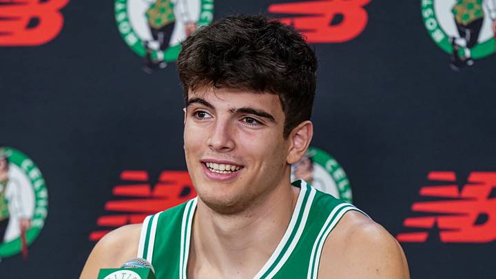 Boston Celtics guard Hugo Gonzalez (28).