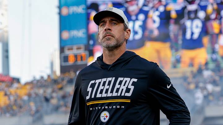 Pittsburgh Steelers quarterback Aaron Rodgers Pittsburgh Steelers quarterback Aaron Rodgers
