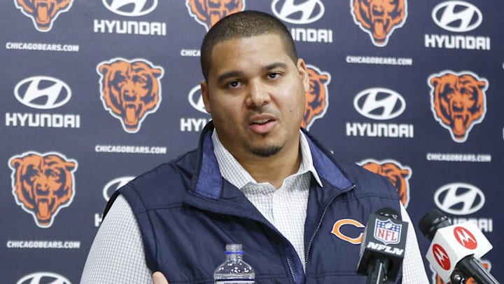 Chicago Bears general manager Ryan Poles Chicago Bears general manager Ryan Poles