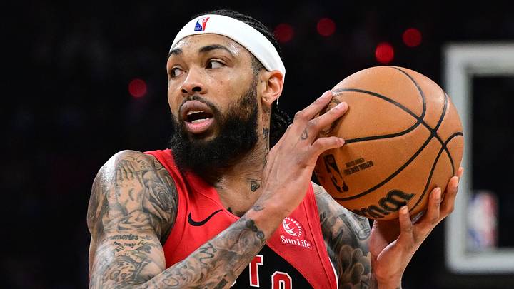 Toronto Raptors forward Brandon Ingram looks to pass during the second half during game two. Toronto Raptors forward Brandon Ingram looks to pass during the second half during game two.
