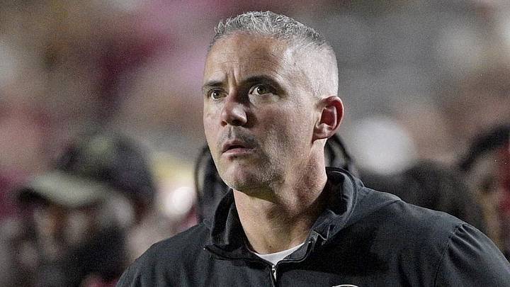 Oct 5, 2024; Tallahassee, Florida, USA; Florida State Seminoles head coach Mike Norvell during the second half against the Clemson Tigers at Doak S. Campbell Stadium. Mandatory Credit: Melina Myers-Imagn Images Oct 5, 2024; Tallahassee, Florida, USA; Florida State Seminoles head coach Mike Norvell during the second half against the Clemson Tigers at Doak S. Campbell Stadium. Mandatory Credit: Melina Myers-Imagn Images