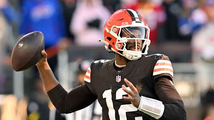 Cleveland Browns quarterback Shedeur Sanders 