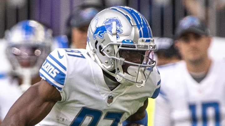 Detroit Lions wide receiver Quintez Cephus (87).