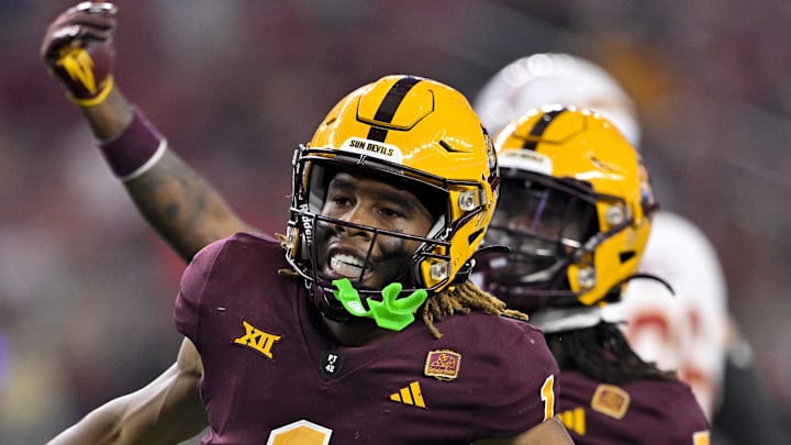 Arizona State Sun Devils defensive back Keith Abney II Arizona State Sun Devils defensive back Keith Abney II