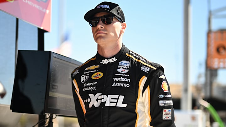 Josef Newgarden Team Penske, Good Ranchers 250 IndyCar Race