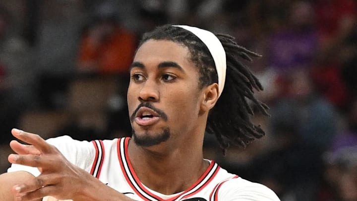 Feb 5, 2026; Toronto, Ontario, CAN;  Chicago Bulls guard Jaden Ivey (31): Dan Hamilton-Imagn Images
