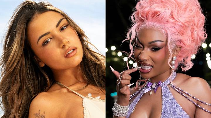 Gabi Moura and Megan Thee Stallion Gabi Moura and Megan Thee Stallion