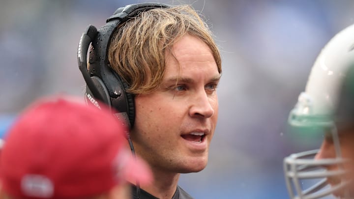 Washington Commanders tight ends coach David Raih