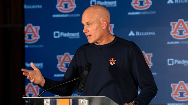 Auburn Tigers defensive coordinator DJ Durkin will remain on Alex Golesh's staff. Auburn Tigers defensive coordinator DJ Durkin will remain on Alex Golesh's staff.