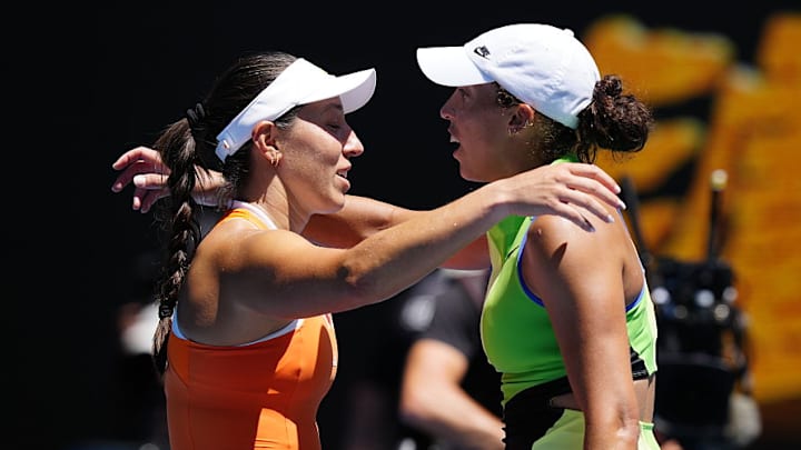 Jessica Pegula defeated Madison Keys in the fourth round of the Australian Open