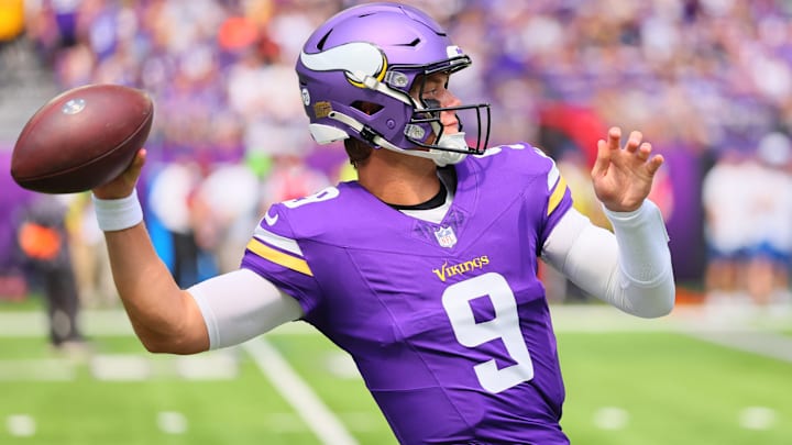 Minnesota Vikings QB J.J. McCarthy