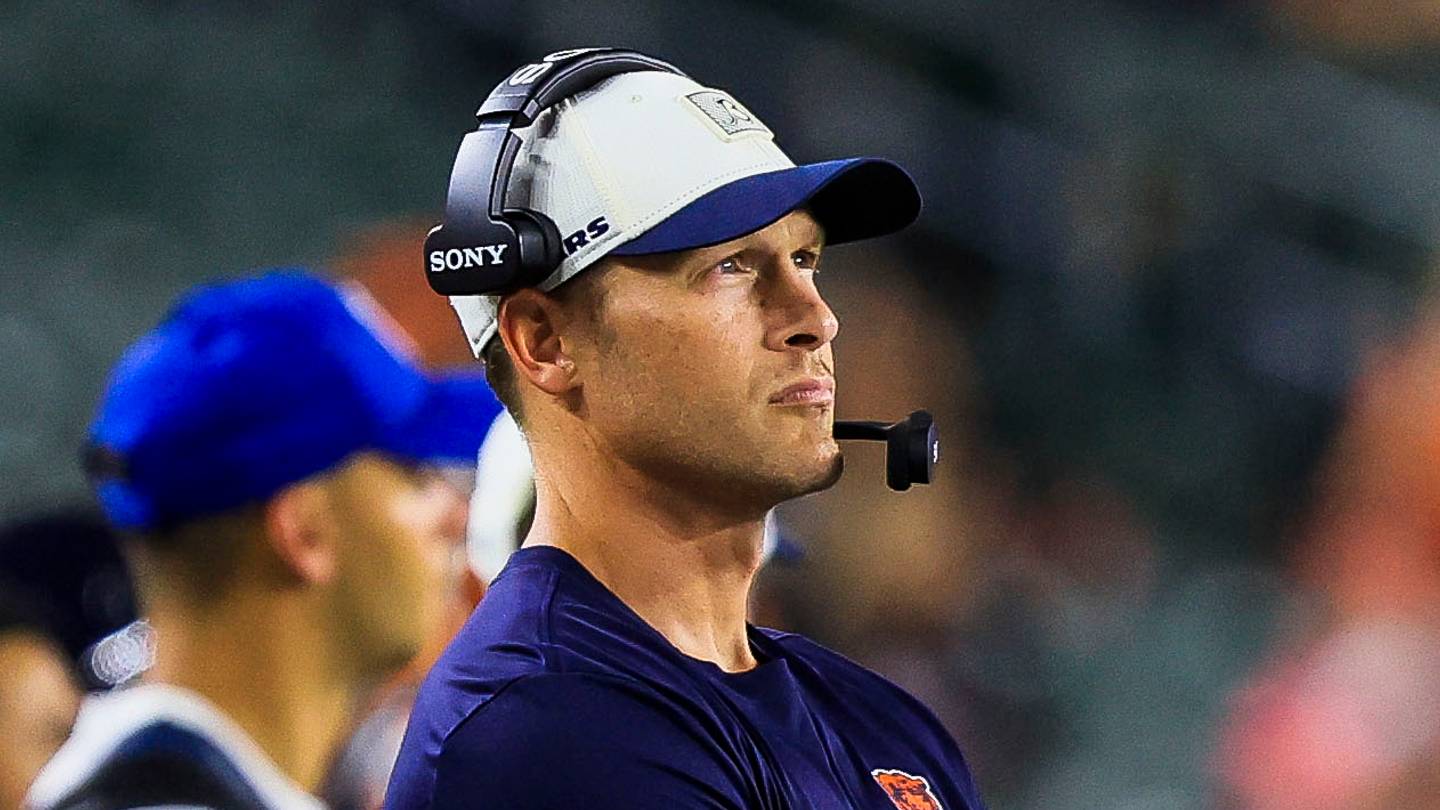 Ben Johnson eases back on bold predictions ahead of Bears season opener